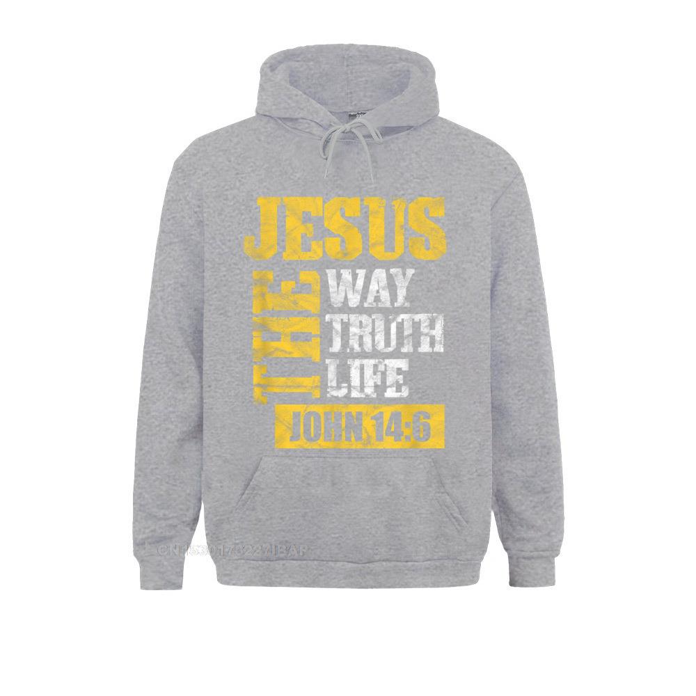 Jesus The Way Truth Life Hoodie