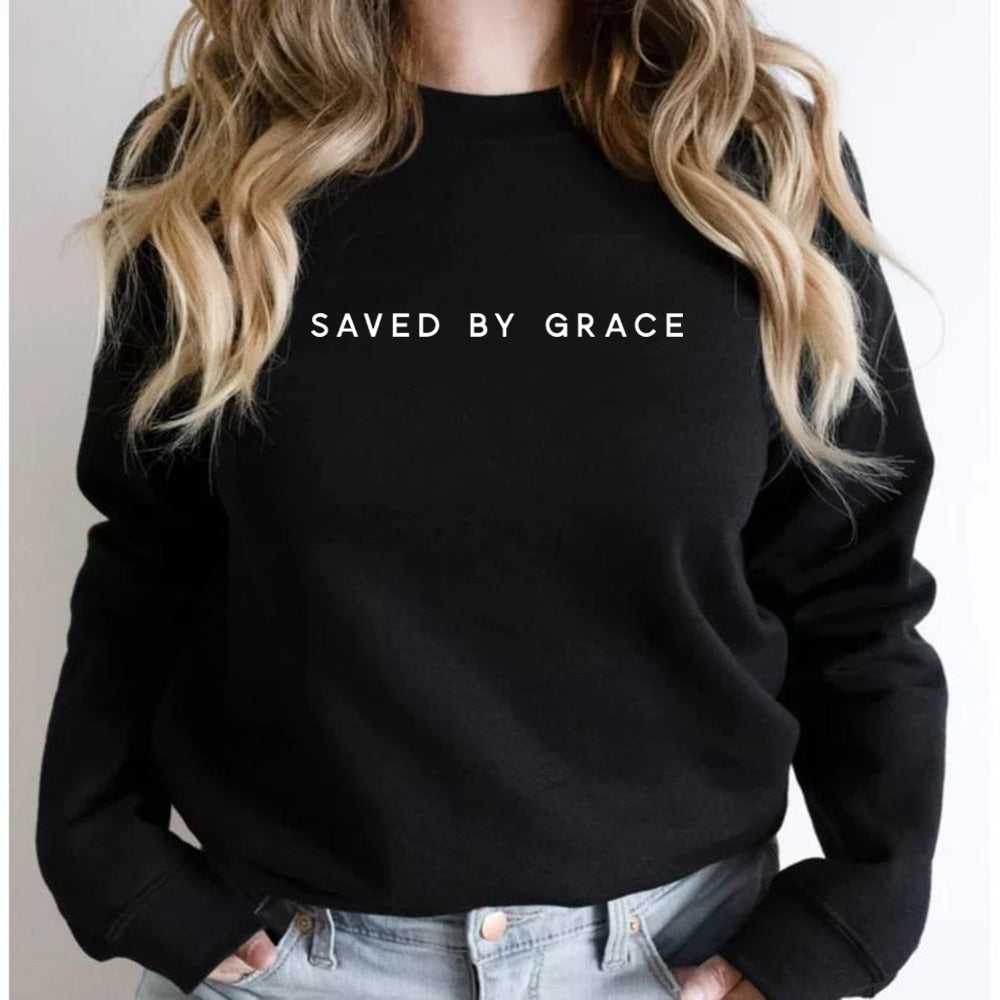 Saved By Grace Crewneck