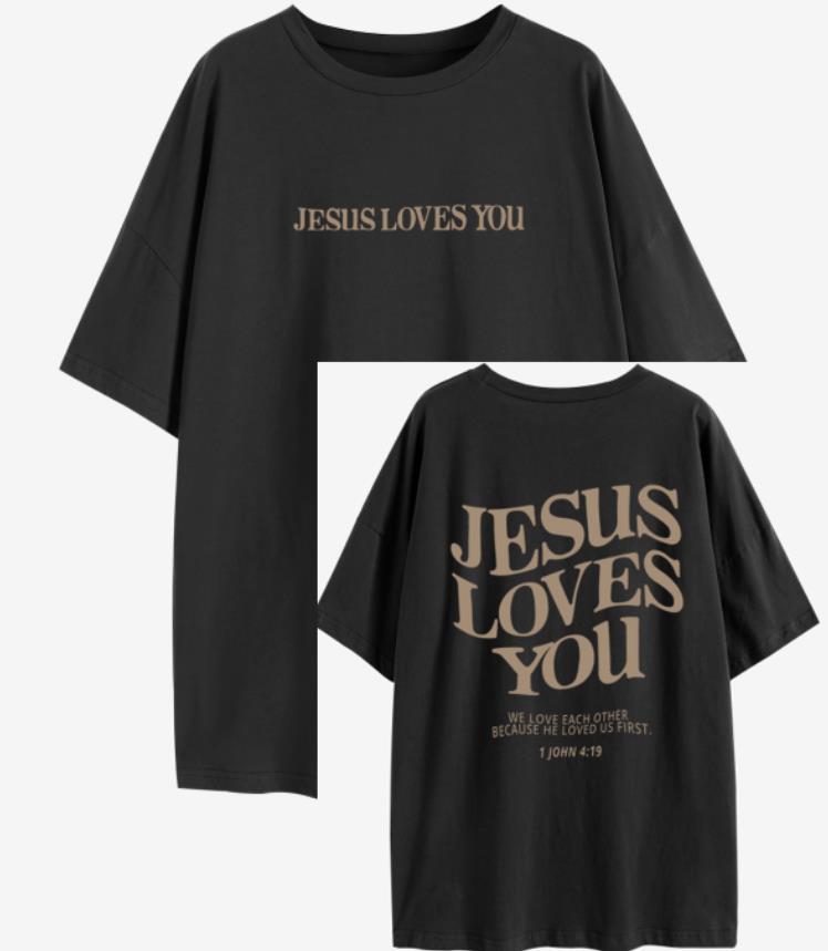 Jesus Loves You Oversized T-Shirt