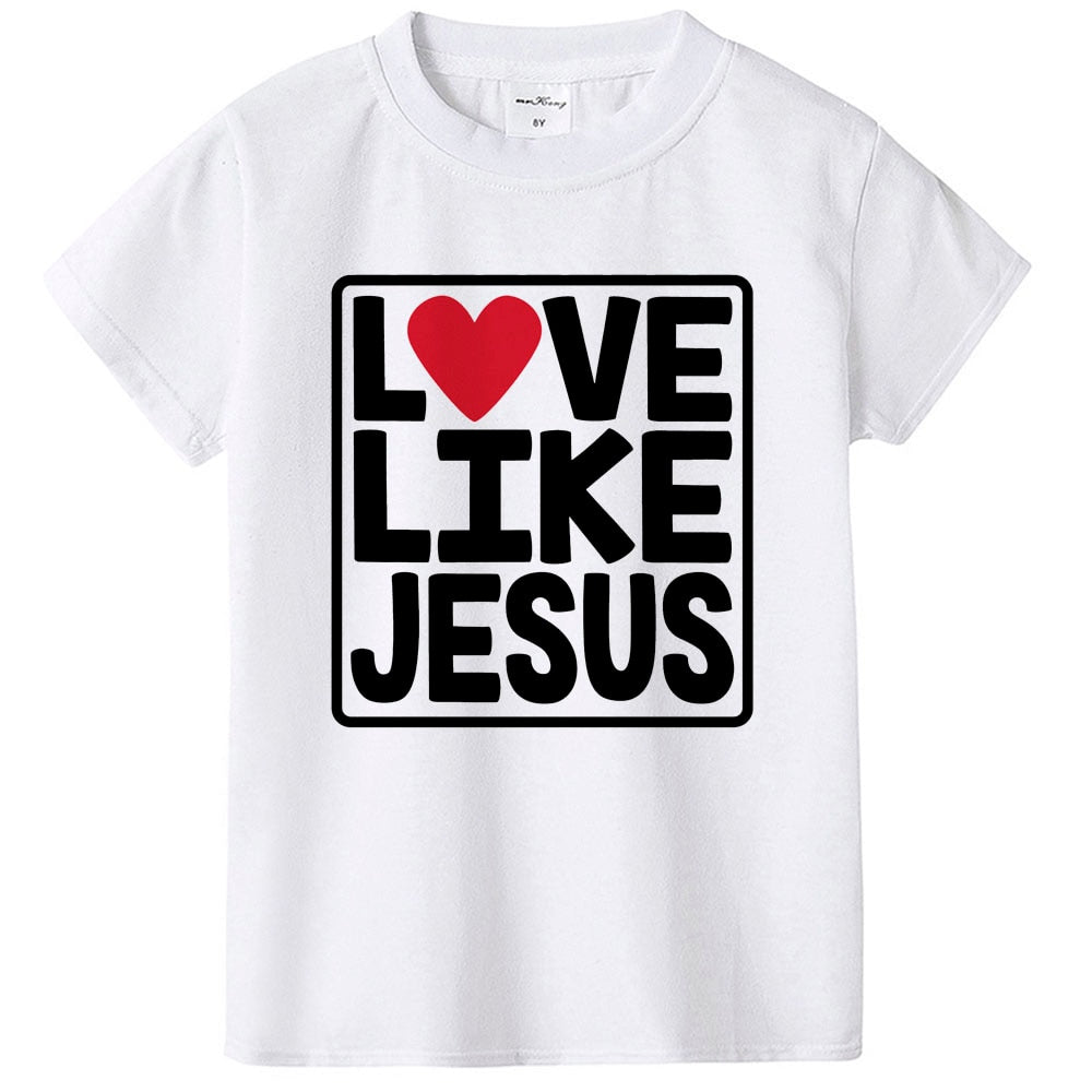 Love Like Jesus Boy/Girl T-shirt