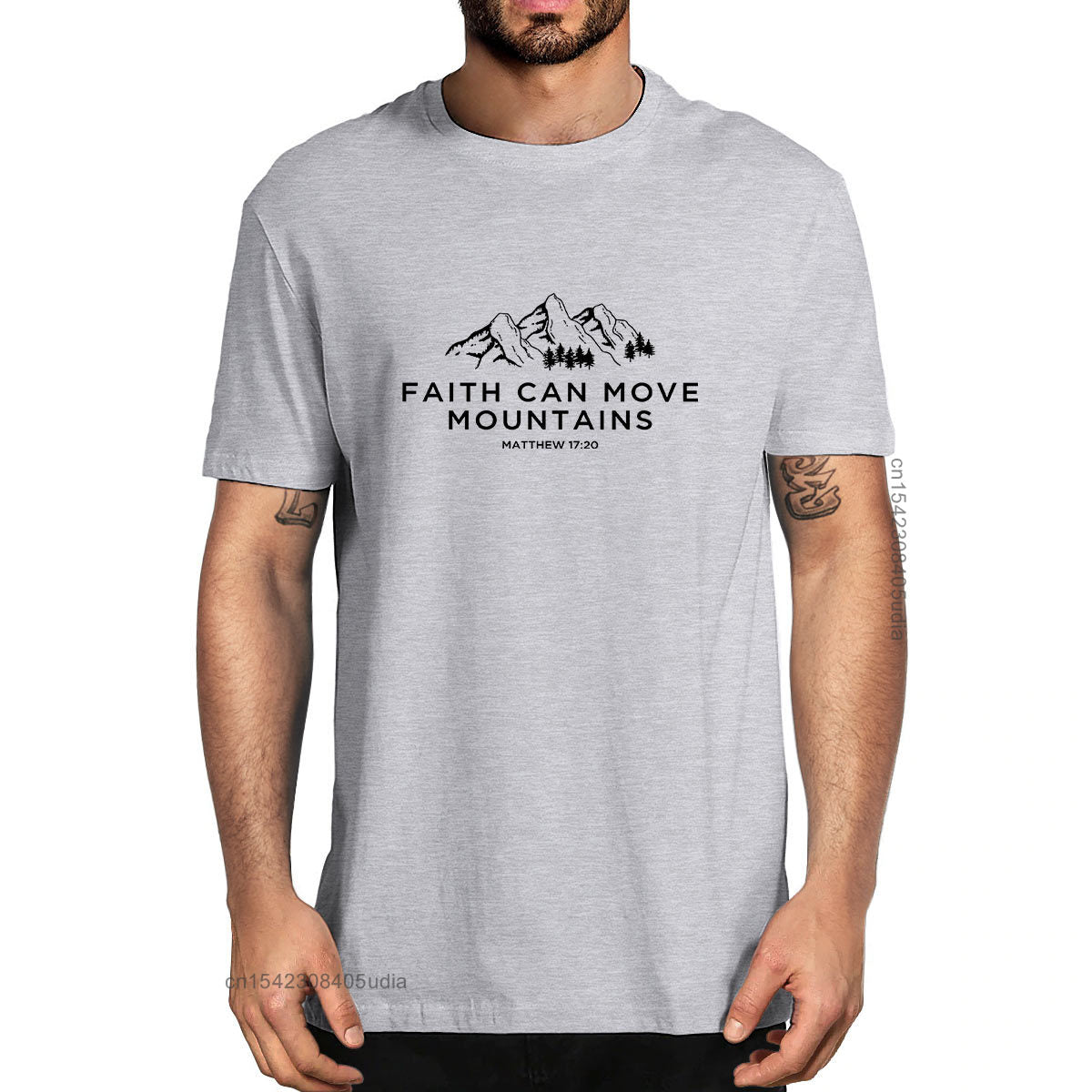 Faith Can Move Mountains T- Shirt