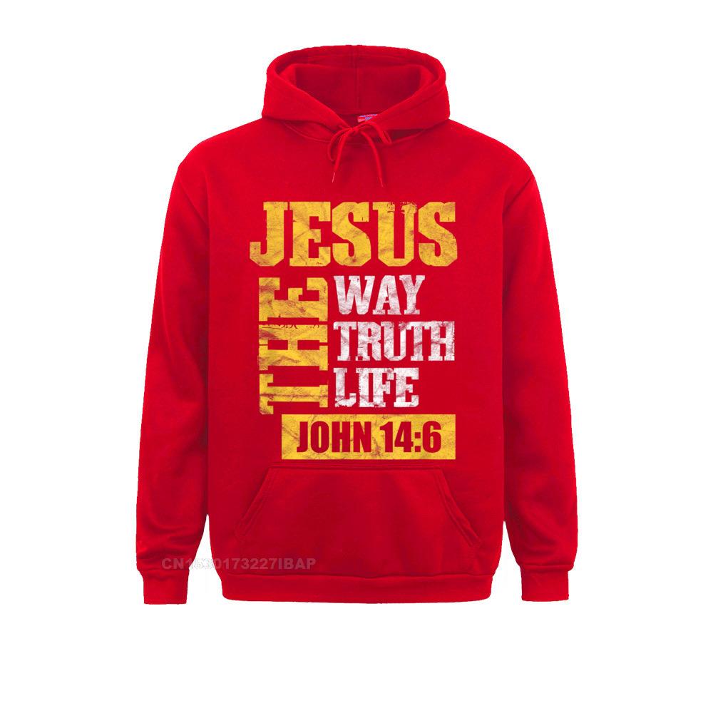 Jesus The Way Truth Life Hoodie
