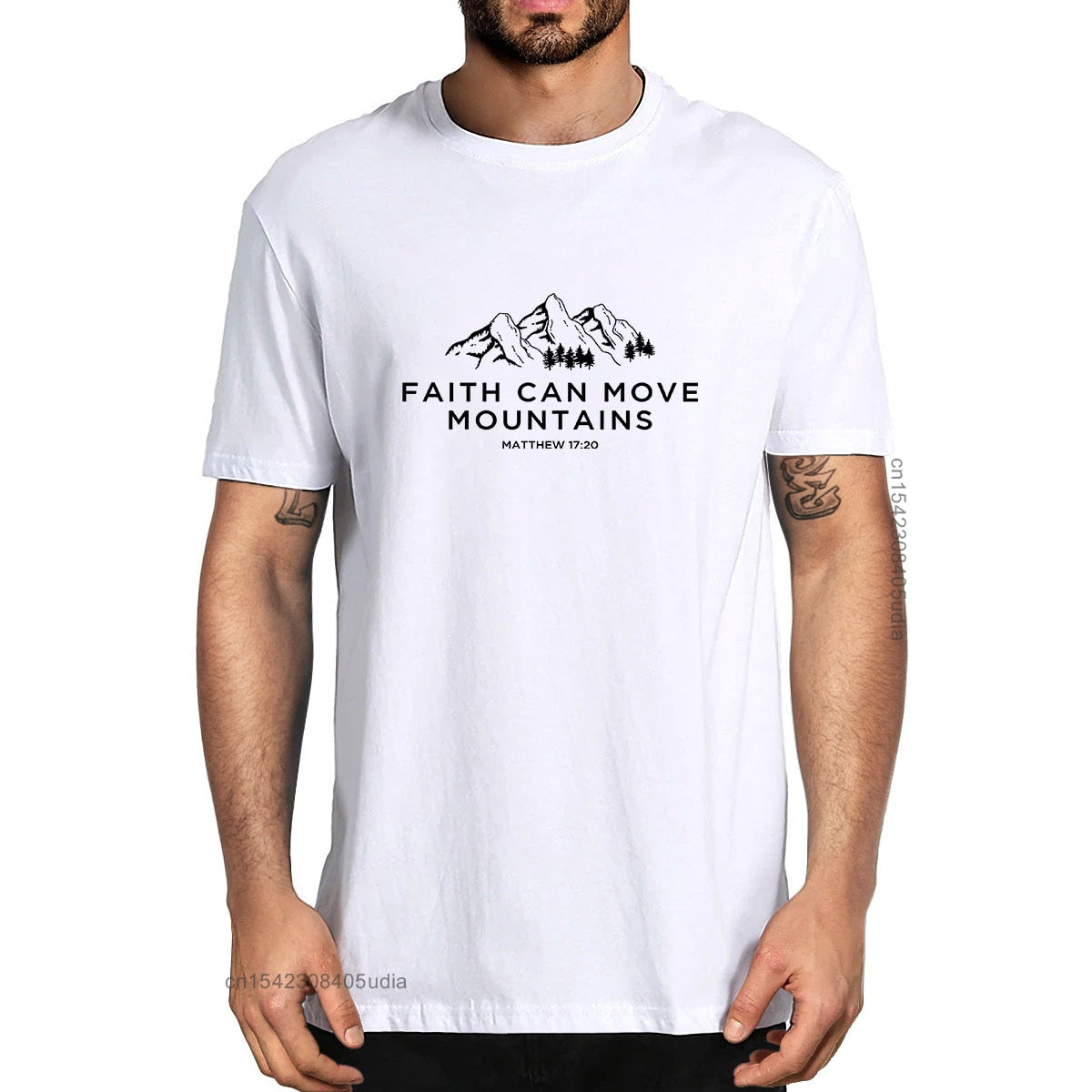 Faith Can Move Mountains T- Shirt