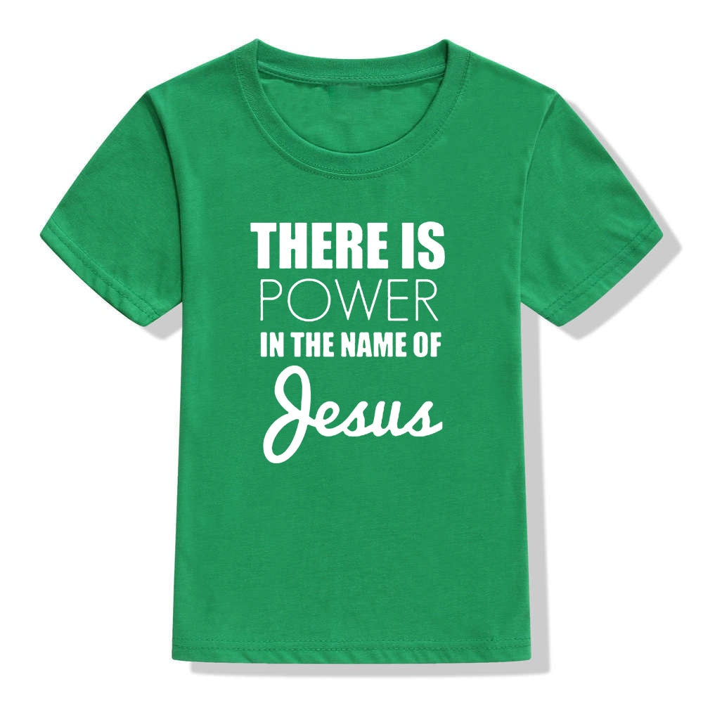 There Is Power In The Name of Jesus T-shirt Boy/Girl