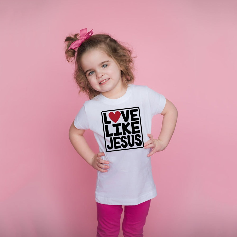 Love Like Jesus Boy/Girl T-shirt