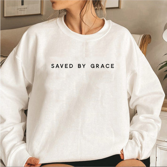Saved By Grace Crewneck
